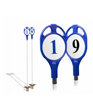 Set de 9 Hampes de Putting Green Scotland