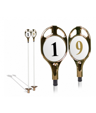 Set de 9 Hampes de Putting Green Scotland