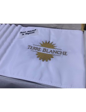 Fanion double face brodé