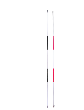 Hampe Classic à rayures 229 cm - Hampe de golf - Matériel de golf