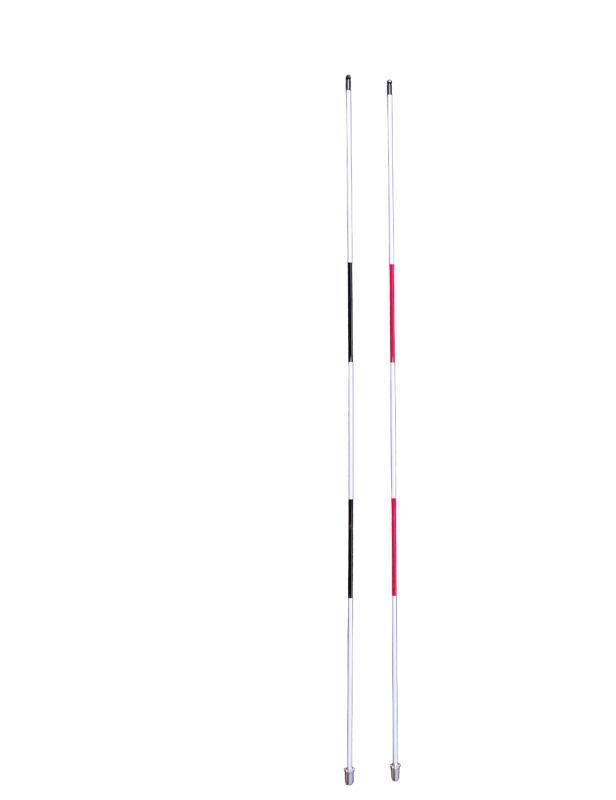 Hampe Classic à rayures 229 cm - Hampe de golf - Matériel de golf